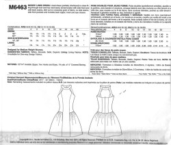 6463 mcc dress back